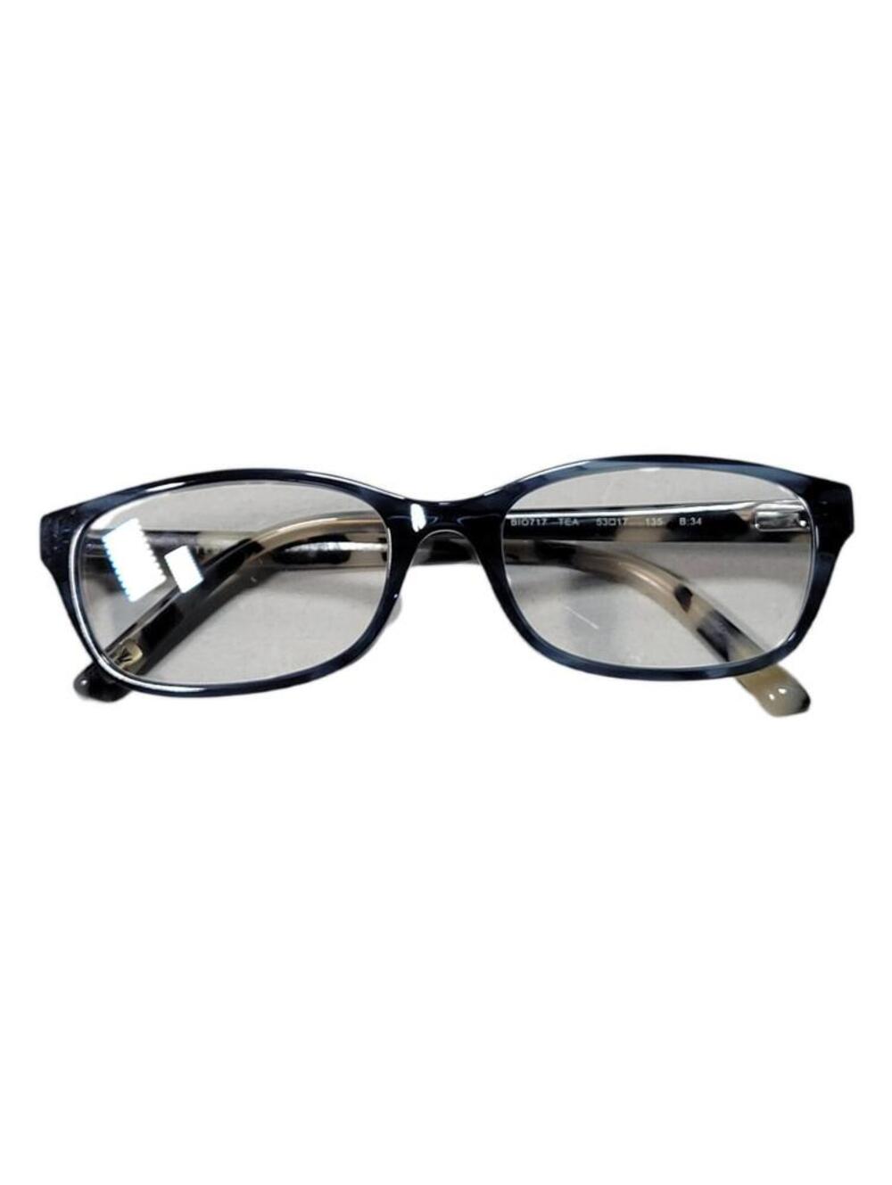 Ted Baker London Eyeglass Frames Blue Brown Cream Animal Print 53[]17 134